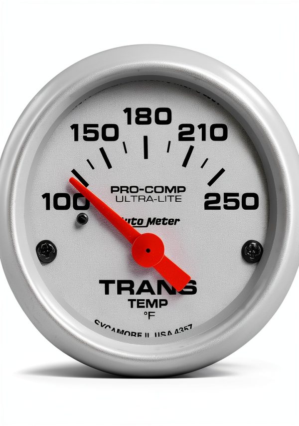 Auto Meter Transmission Gauge Plastic Ultra Lite-0
