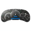 GM Black LED Transmission Gauge Face Overlay-0
