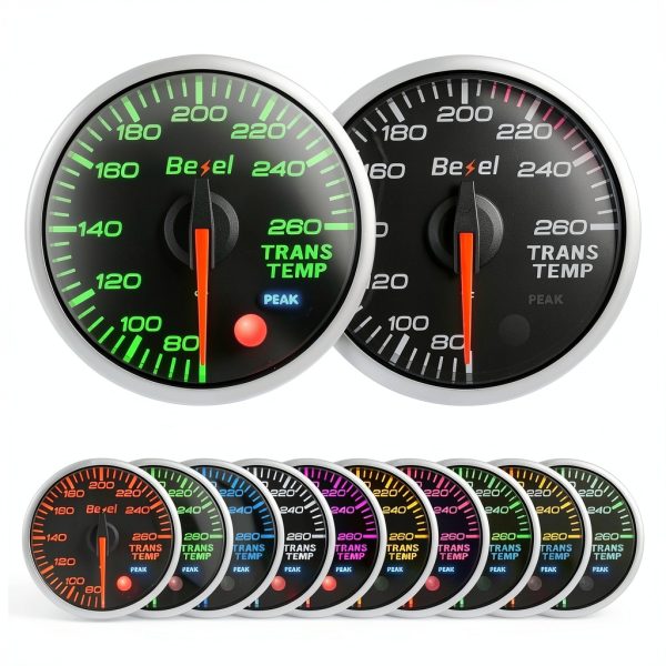 Bezel Auto Transmission Temp Gauge 52mm Needle-0