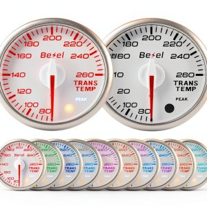 Temp Gauge Bezel Auto Waterproof 7‑Color Model B52-0