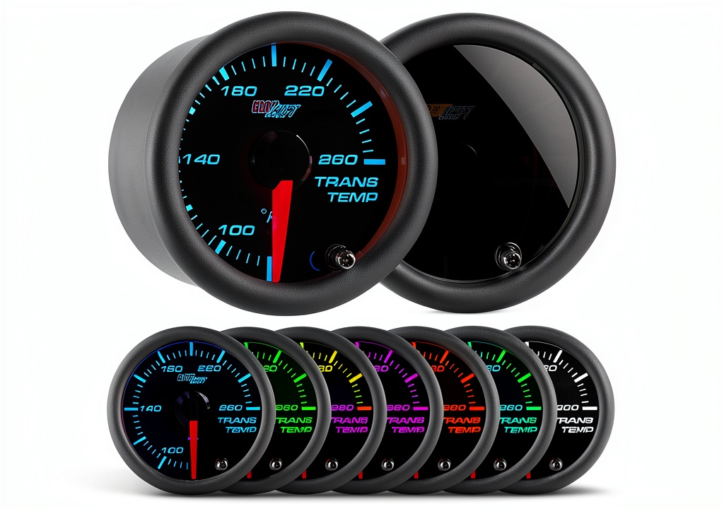 GlowShift Transmission Temperature Gauge