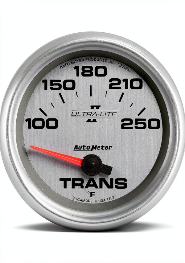 Auto Meter Transmission Gauge Plastic UltraLite-0
