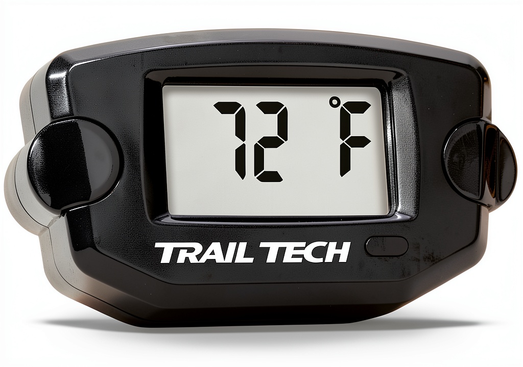 Trail Tech TTO gauge installed on a UTV engine