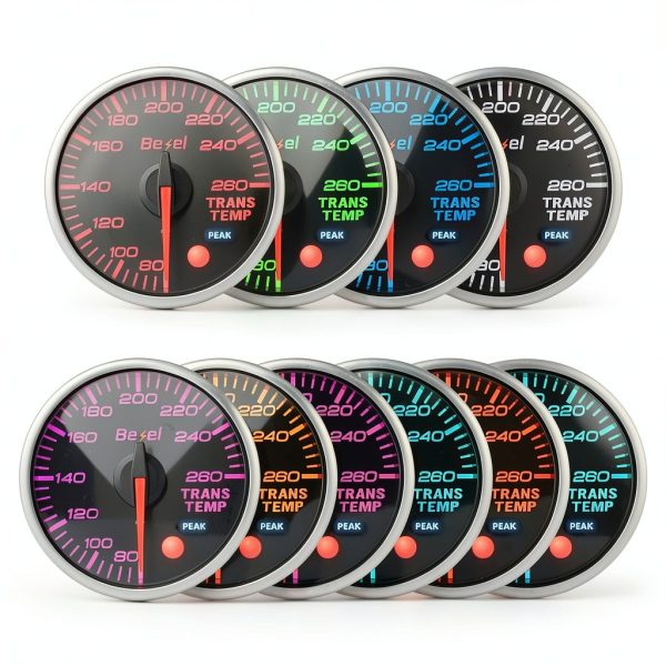 Bezel Auto Transmission Temp Gauge 52mm Needle-3