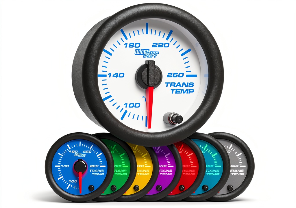 GlowShift Transmission Temperature Gauge