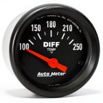 Auto Meter 2636 Z-Series Plastic Temperature Gauge-0