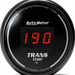 Auto Meter Transmission Temperature Gauge Plastic-0