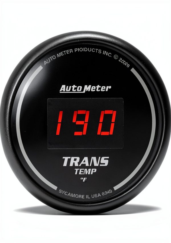 Auto Meter Transmission Temperature Gauge Plastic-0