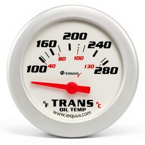EQUUS Aluminum Transmission Temperature Gauge-0