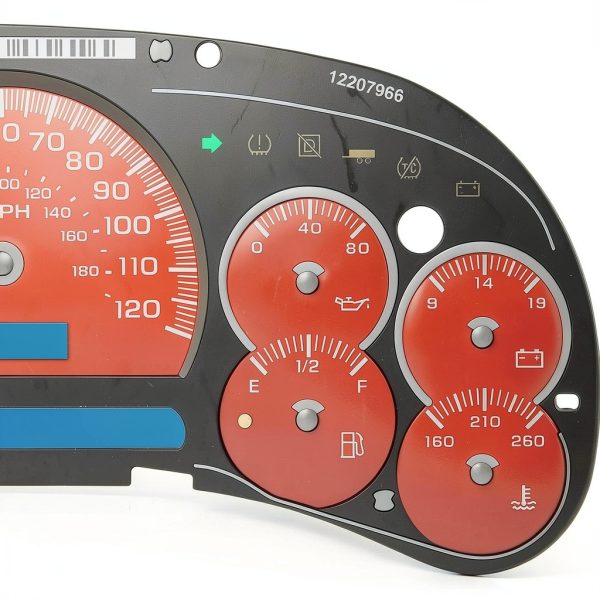 GM Gauge Face Overlay Kit by Klyvatekni-2