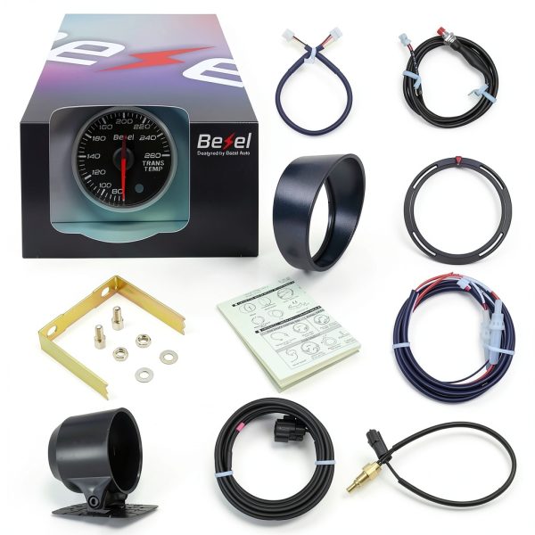 Bezel Auto Transmission Temp Gauge 52mm Needle-1