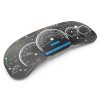 GM Black LED Transmission Gauge Face Overlay-3