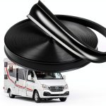 RV Trim Molding 1 Inch Black Vinyl 100ft Roll RVRAYS-0