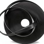 RV Molding Trim Insert Yukibefo Vinyl 1 Inch Black 100 FT-0