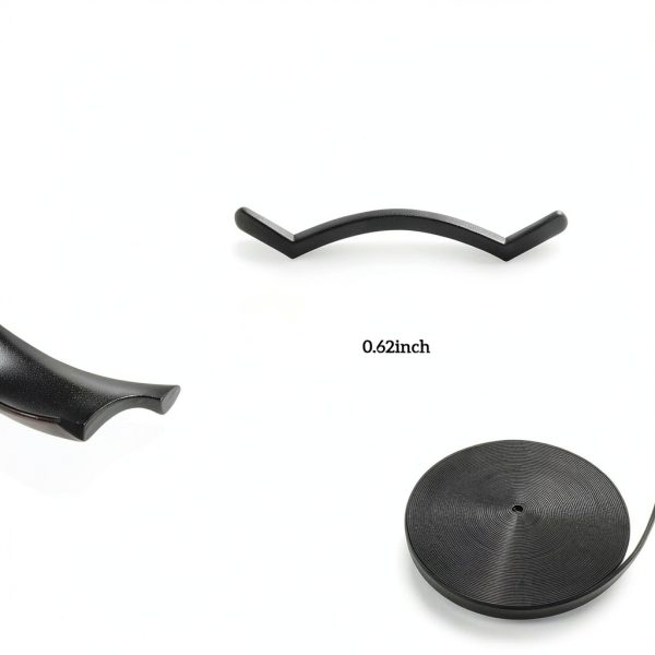 RV Molding Trim TOUCHTREE Vinyl Black 25FT Weatherproof Insert-1