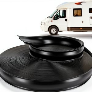GDDGHS Universal Black Automotive Molding Trim 22089 1 Inch Thick-0